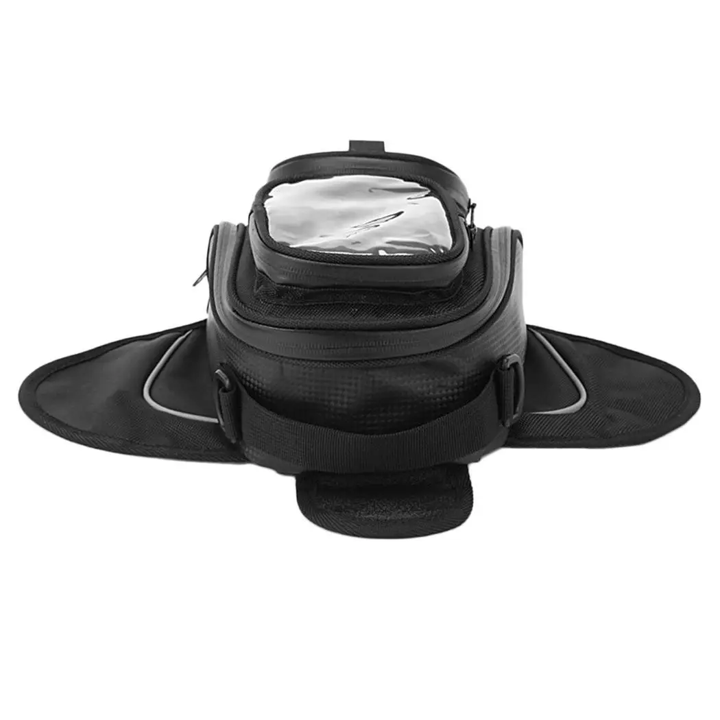 Общие мотоцикл Водонепроницаемый путешествия масло Топливный бак черная сумка