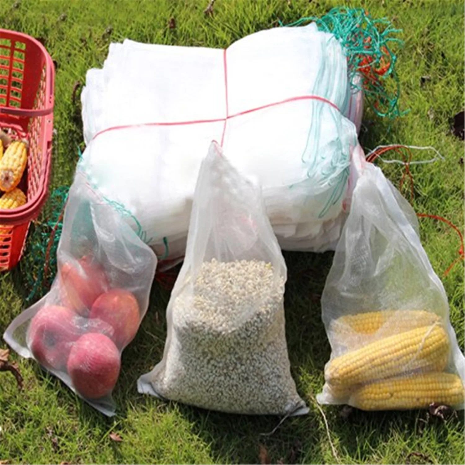 

Kitchen Accessories Food Nut Milk Tea Fruit Juice Coffee Nylon Mesh Strainers Herb Liquid Filter Bag Home Brewing Empty Teabags