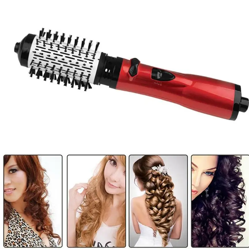 

Multifunction Hair Dryer Brush 360 Rotation Electric Hair Brush Roller Curling Irons Professional Hair Blow Dryer Comb