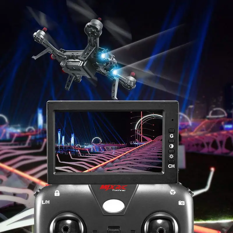 MJX Bugs 6 B6 2.4G RC Helicopter High Speed Brushless Motor RC Drone With Camera FPV Real-Time Image Transmission RC Quadcopter