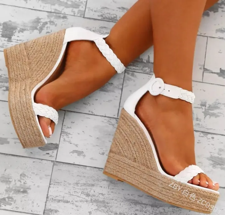 

Slope With Sandals Woman High-heeled Shoes Women's Shoes