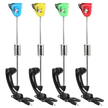 Lixada 4 шт. набор светодиодный датчик для вешалки Свингер с подсветкой рыболовные свингеры в футлярах с индикатором Карп рыболовные снасти комплект