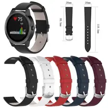 Ремешок для часов из натуральной кожи, ремешок для Garmin Vivoactive3 Vivomove HR, ремешок на запястье, сменный Браслет 20 мм