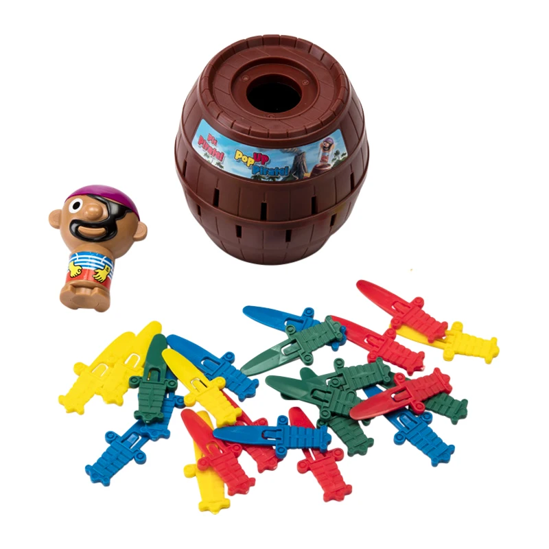  Tomy Pop up Pirate Fun Game on Table with Kid Lucky Stab Gadget Cube Pirate Toys Birthday Party Gam