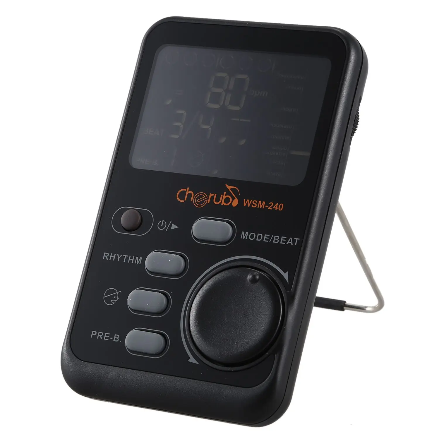 Cherub WSM 240 Portable Electronic Guitar Bass Metronome Piano Digital