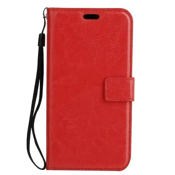 

10pcs/lot free shipping Soft TPU + PU Leather Crazy Horse Wallet Case For sony xperia XZ3 XZ5 XZ5 Compact XA3