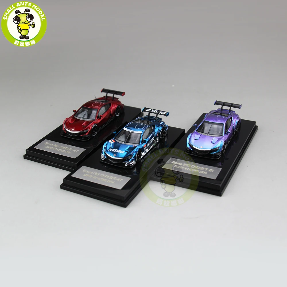 1/64 NSX Concept GT 500 2014 литая металлическая модель автомобиля игрушки для детей подарок