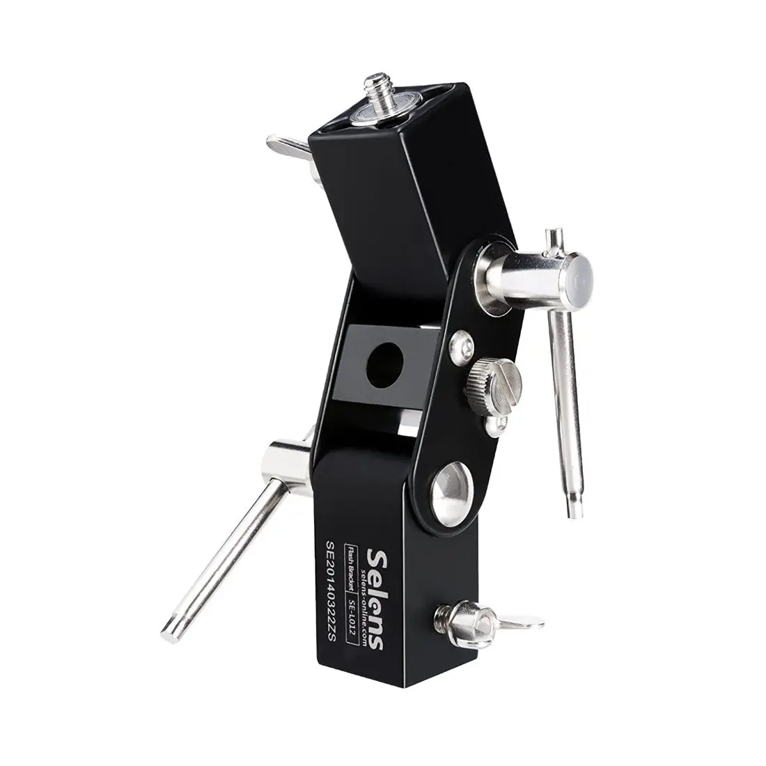 

Selens Black Flash Shoe Umbrella Holder Light Stand Bracket for Canon/ Nikon/ Yongnuo (SE-L012)