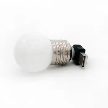 

USB LED Bulb Mini Night light Led Night Laptop Desktop lamp Clamp Flexible usb light Outdoor Flashlight Emergency Lamp