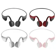 Костная проводимость беспроводной Bluetooth 5,0 шеи наушники с микрофоном водонепроницаемый стерео музыка Спорт на открытом воздухе бег Гарнитура