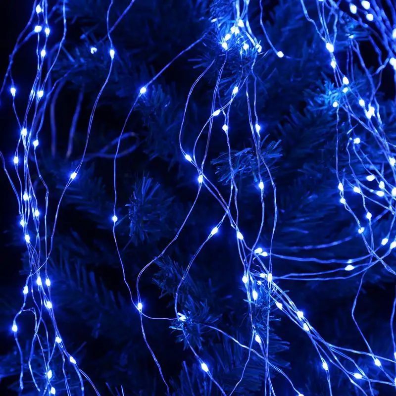 16 Strings LED String Lights Fairy Lights Copper Wire Starry String Light Holiday Lighting For Fairy Christmas Wedding Decor