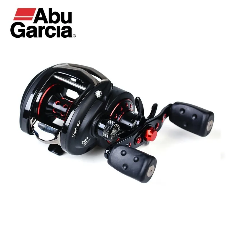 Оригинальная катушка Abu Garcia Revo Sx Iii 6,4: 1 Низкопрофильная Рыболовная катушка 10bb 189 г 9 кг Mag Trax Рыболовная катушка для соленой воды