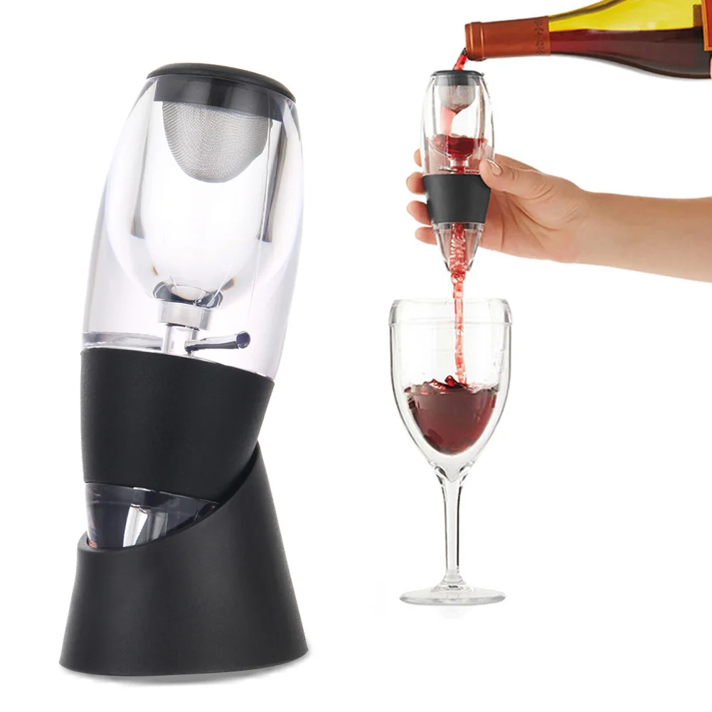 

Fashion Wine Aerator Decanter Set Family Party Hotel Fast Aeration Wine Pourer Magic Decanter WXV Sale