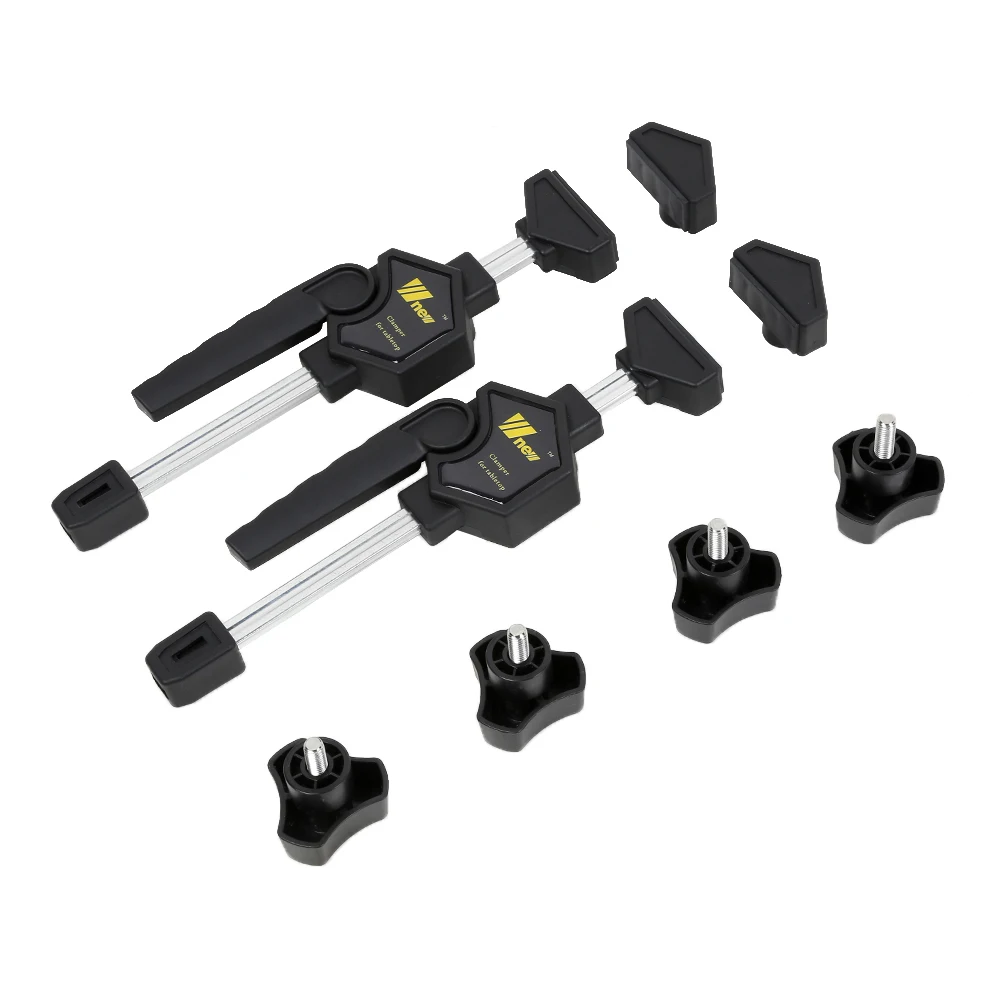 

2Pcs/Set Woodworking Clamp Fixture Desktop Clip Wood Working Fast Clip Auxiliary Tools
