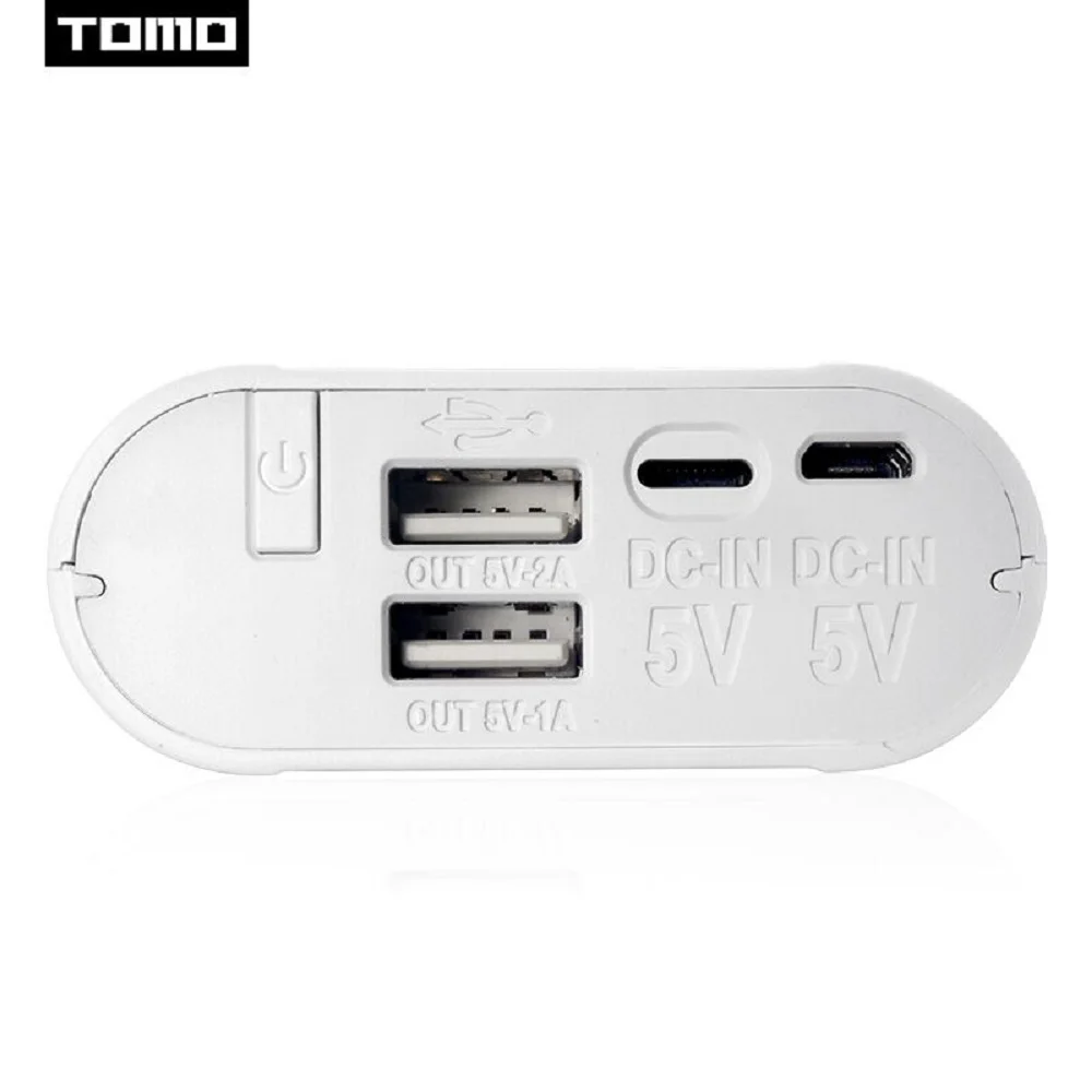 TOMO T3 DIY внешний Смарт аккумулятор Зарядное устройство 3 х 18650 Li ion батарея микро usb 8