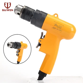 

3/8" Reversible Air Drill Industrial Hole Drilling Pneumatic Power Tool High-speed
