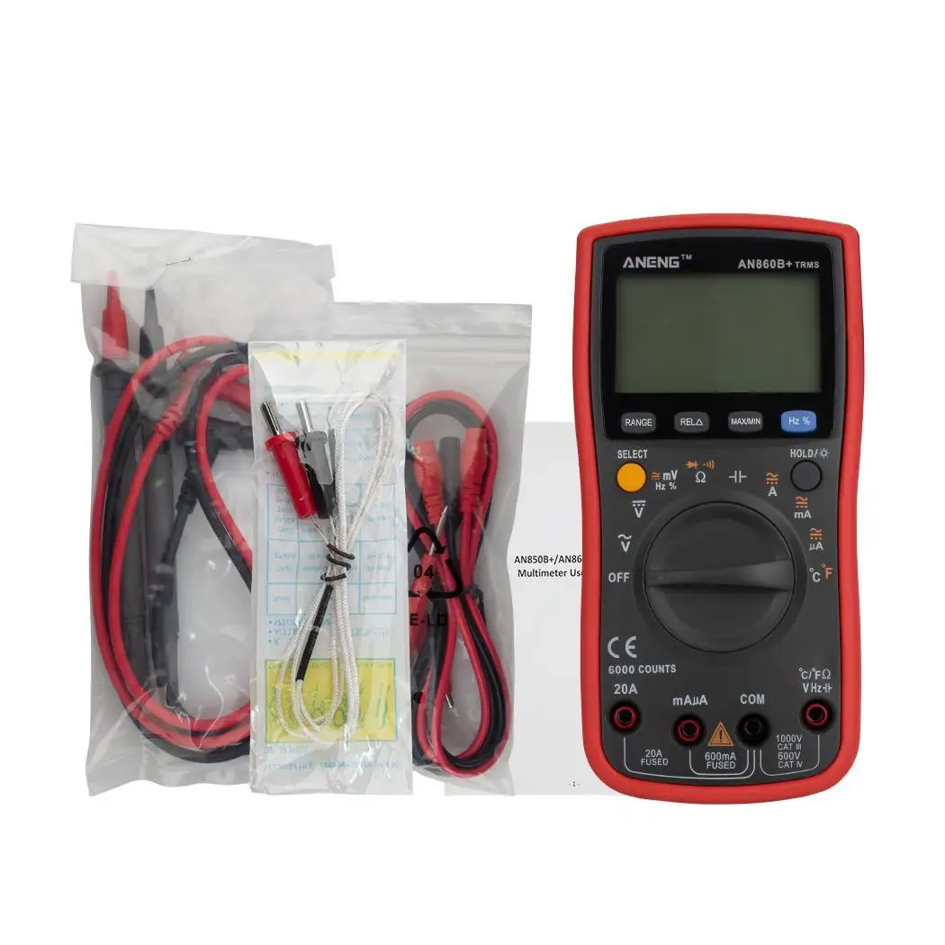 

Handheld Backlight Multimeter AC/DC Current Voltage Digital Yes. 1999 240g 1M Yes. Casual Yes. Multimeter Yes