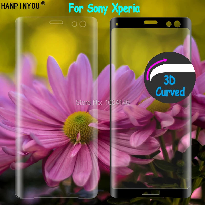 

For Sony Xperia X XA XA1 XA2 Ultra XZ XZS XZ1 XZ2 XZ3 C6 Premium 9H 3D Curved Full Cover Tempered Glass Film Screen Protector