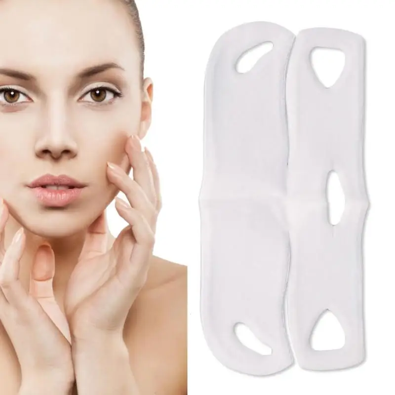 1pc Women Facial Lift Mask Double V shaped Face Lifting Jaw Thin Masks Facial Moisturizing
