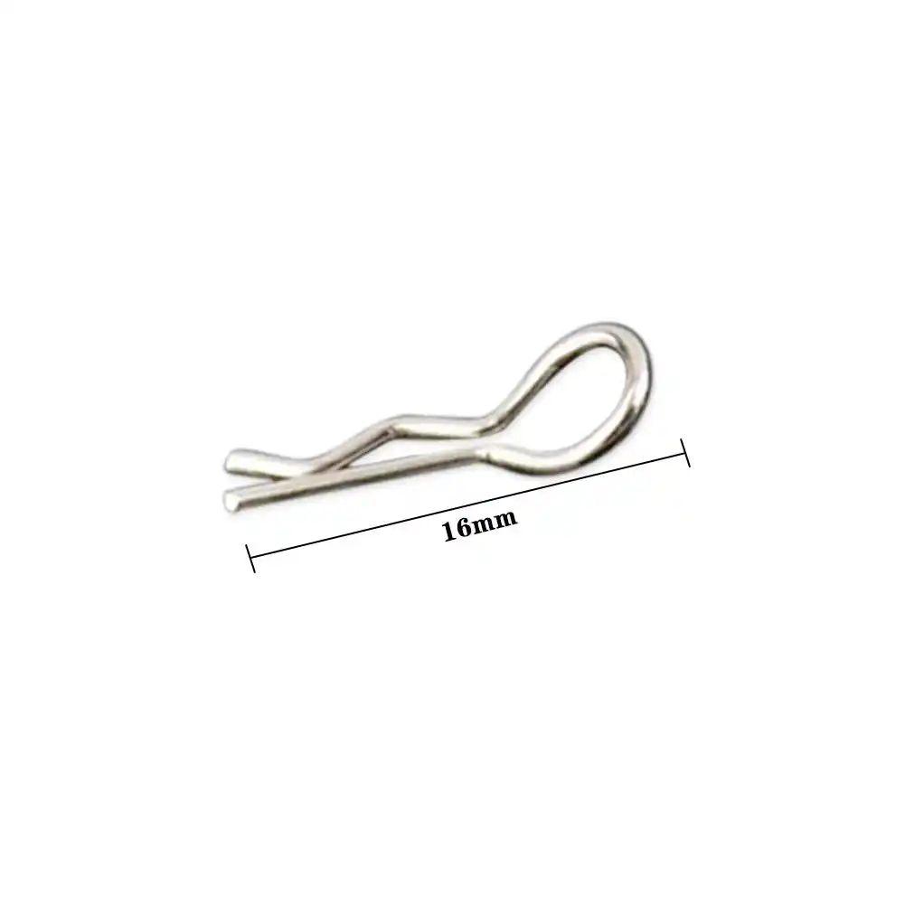 100PCS Stainless Steel Body Shell Clips Pin Or RC 1//16 Model Car HSP Q*BB5