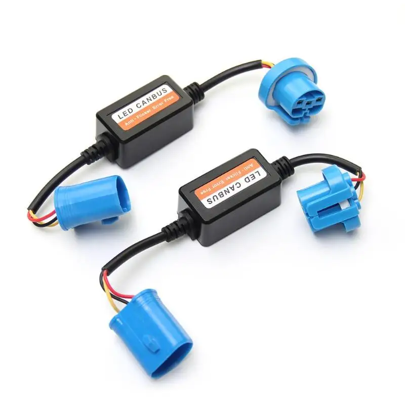 1 пара светодиодный декодеры для фар Canbus H8/H9/H11/9007/9005/9006/9012 без ошибок