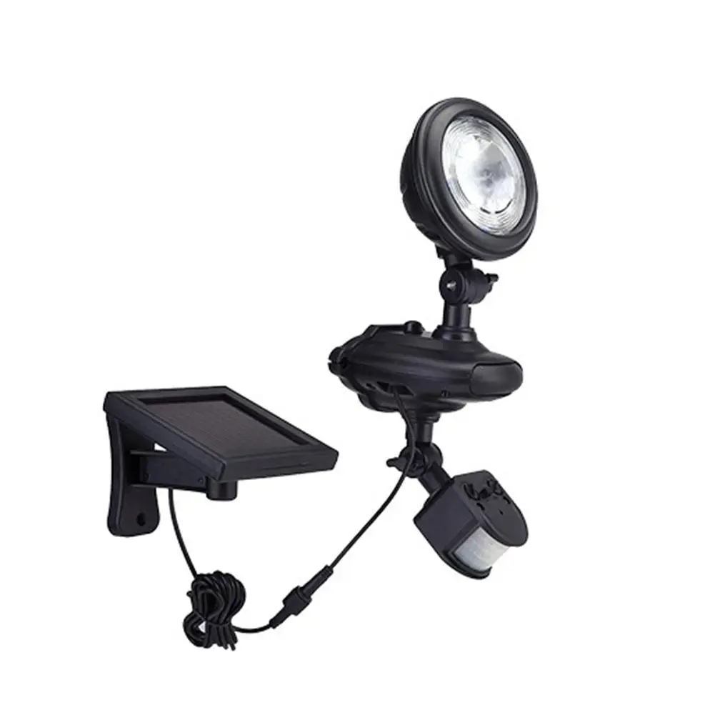 

IP44 Solar Single Head Induction Wall Light High Brightness PIR Wall Lamp Flexibly Installed Heat and Water Resistant