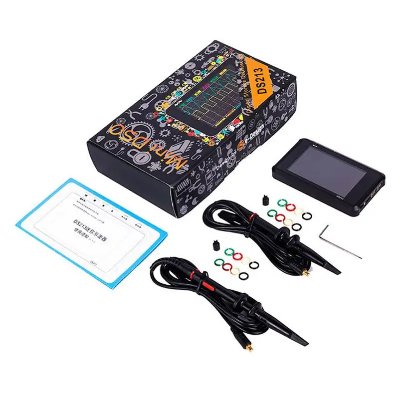 Ручной осциллограф Mini DS213 DS203 Модернизированный карманный