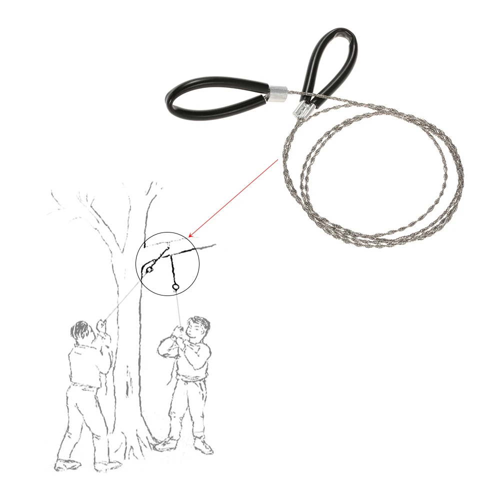 

Wire Saw Camping Hiking Emergency Survival Saw Outdoor Hiking Hunting Camping Survival Tool Kit Survival Gear