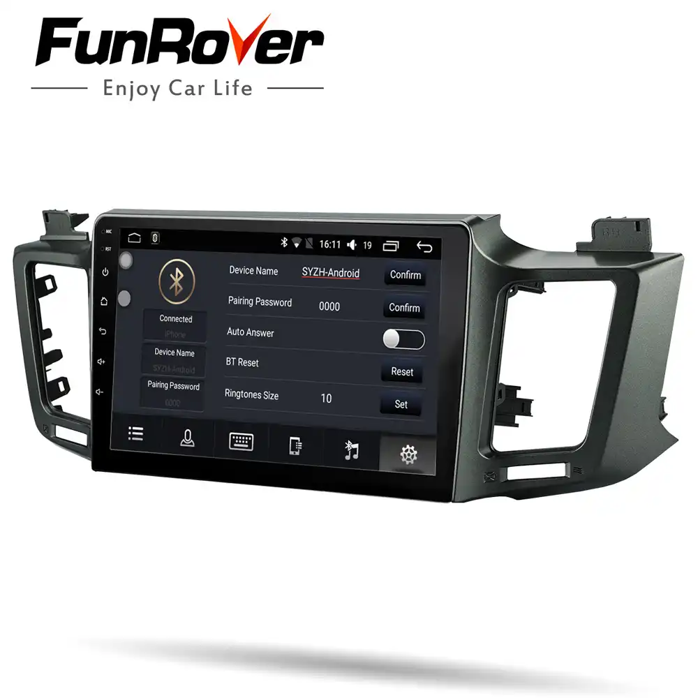 Detail Feedback Questions About Funrover Car Multimedia Player Funrover Car Multimedia Player Android 8 0 2 Din Dvd For Toyota Rav4 2017