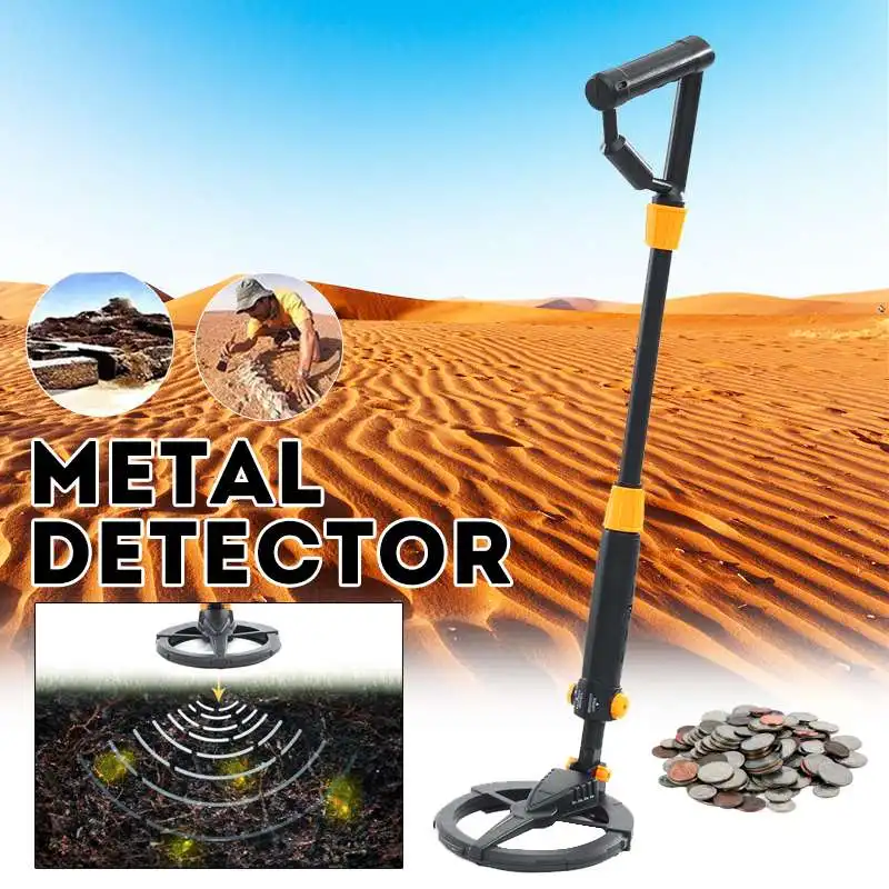 

Portable Metal Detector Undergrounds Gold Detector Metal Length Adjustable Treasure Hunters Seeker Portable Hunters Detector