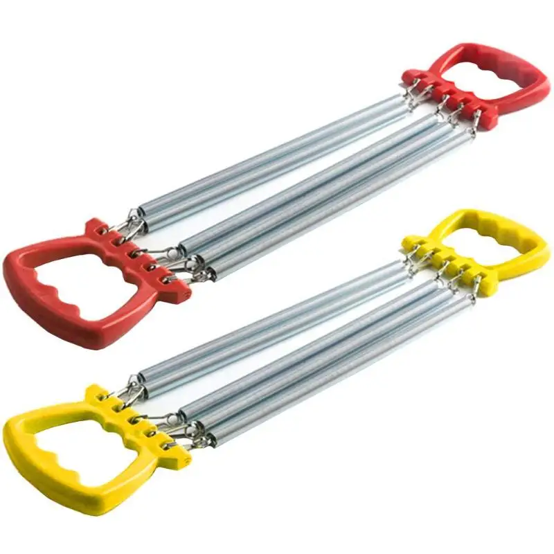 

Chest Expander Puller Exercise Fitness Adjustable 5 Spring Workout Exercise Fitness Strength Crossfit Training Gripper Bands