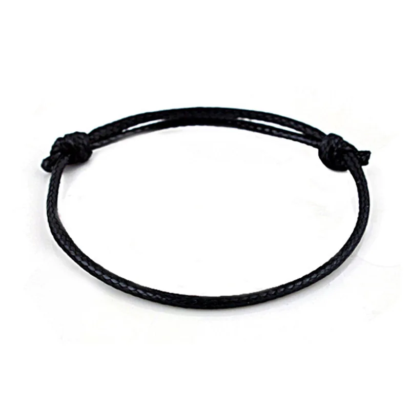 Hot Sale 1PC/2PCS Adjustable Red Black Knot Lucky Bracelet Handmade Cross PU Rope Chain Couples Bracelets Valentines Gift Hot Sale 1PC/2PCS Adjustable Red Black Knot Lucky Bracelet Handmade Cross PU Rope Chain Couples Bracelets Valentines Gift