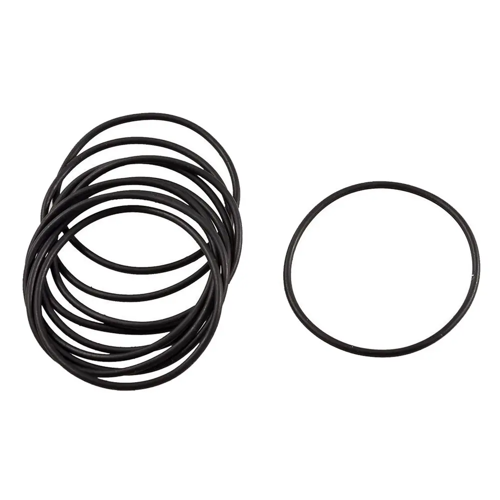 

ELEG-10Pcs Black Rubber Oil Filter Gasket O-Ring gasket 38mm x 35mm x 1.5mm