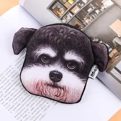 Новая мода животных сумка для собак Модные женские кошельки симпатичное милое мини- маленькая монета сумки на молнии 5 видов стилей