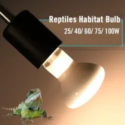 E27 Pet Отопление свет тепла керамическая лампа Материал лампа Уфа 220 В-240 В 25 Вт-100 Вт дополнительно подходит для рептилий и амфибии