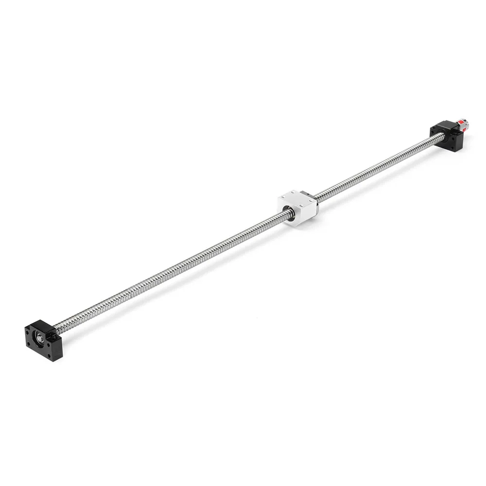 

New SFU1605 1000mm Ball Screw 1605 Ball Nut Nut Housing BK12 /BF12 Supports 6.35x10mm Coupler