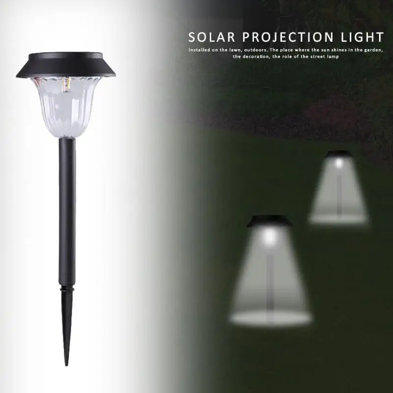 

Solar LED Lawn Light Warm White Outdoor Garden Courtyard Landscape Lamp