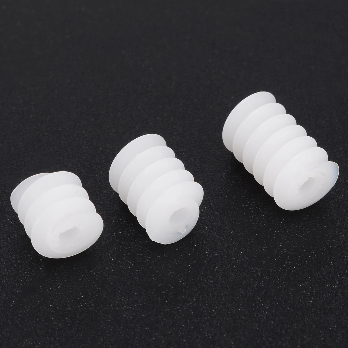 WUYASTA 64 tipos de eje de plástico de una sola capa de doble capa corona gusano engranajes Motor ruedas M0.5 para juguetes Robot DIY