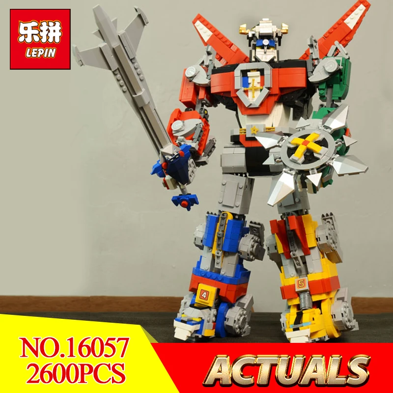 

New Lepin 16057 2600pcs Idea Serise Voltron Defender Of The Universe Legoinglys 21311 Building Blocks Bricks Diy Toys Gifts