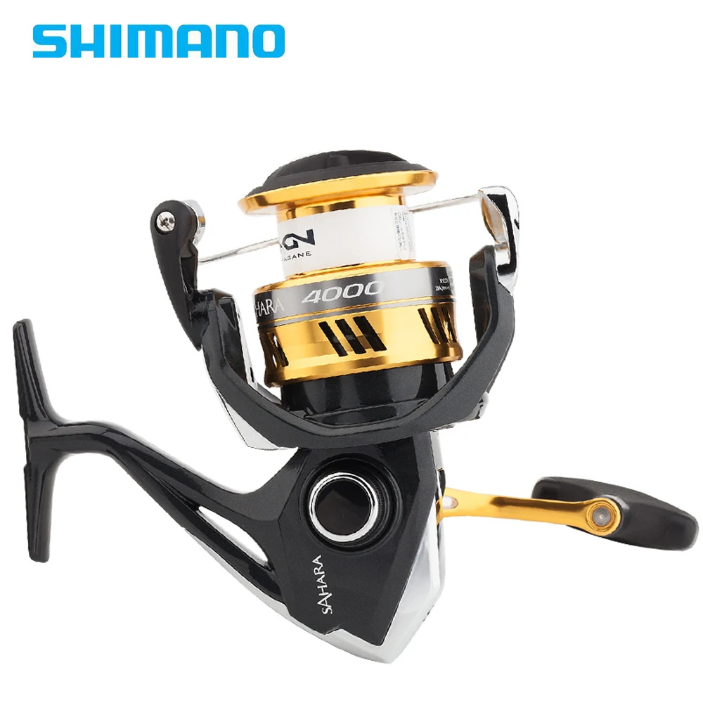 الأصلي SHIMANO الصحراء فاي الغزل الصيد بكرة 1000 2000 2500 3000 4000 5000 4 + 1bb Hagane والعتاد X- السفينة Saltewater الصيد بكرة