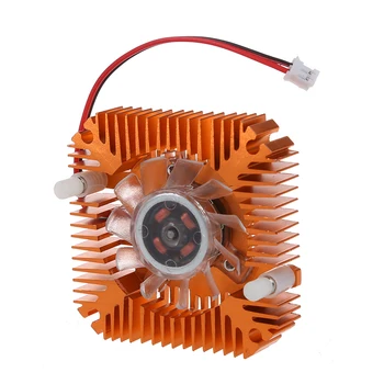 

PC Computer Laptop CPU VGA Video Card 55mm Cooler Cooling Fan Heatsink for video card Mini Cooling Fan radiator For Dropshippin
