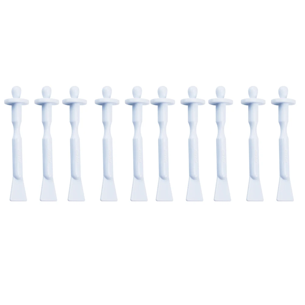 

10PCS Nasal Hair Removal Stick Convenient Disposable Two-In-One Professional Multi-Purpose Smear Wax Stick Spatula Hair Remove