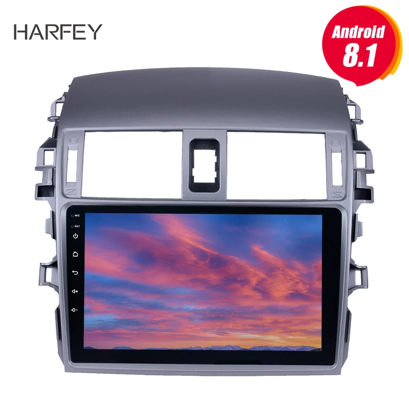 Harfey 9 дюймов 2din Android 8 1 автомобильный радио головное устройство WIFI Bluetooth