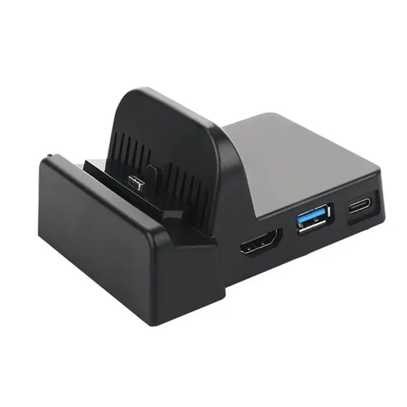 

ALLOYSEED Multifunction TV Dock Base Stand For Nintend Switch Game Console Host Bluetooth USB3.0 Type-C HDMI PCB Board Bracket
