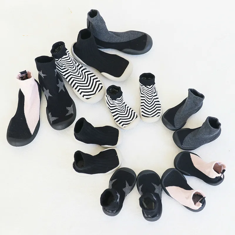 

Mother Daughter Son Home Shoes Parent-child Shoes Non-slip Parenting Soft Bottom Kids Fashion Shoes And Socks