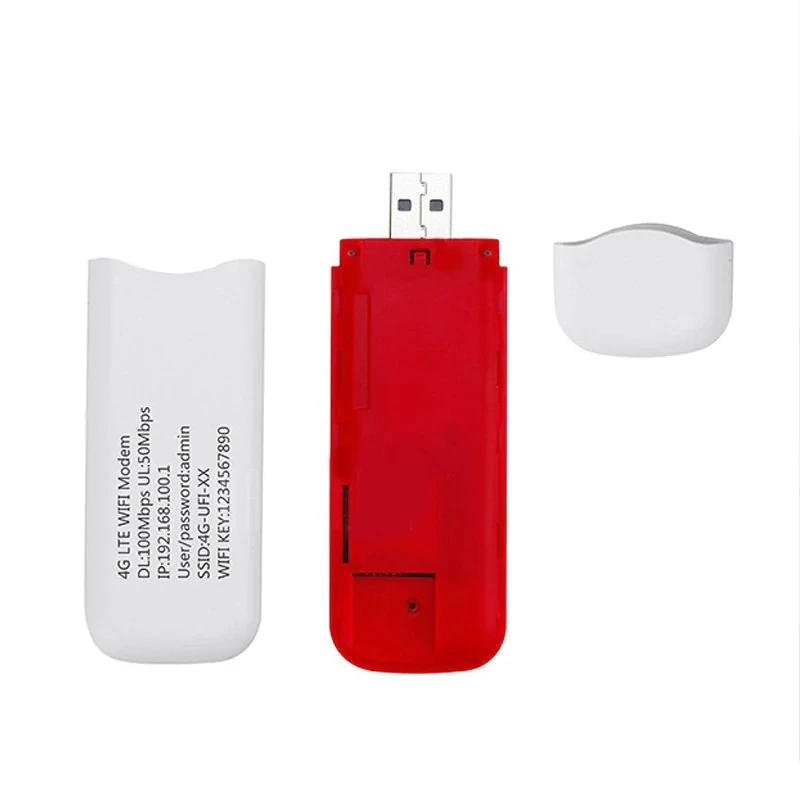 4G Портативный Fdd Lte мобильный Wifi Usb модем роутер 100 м полоса 1/3 ключ слот для sim карты