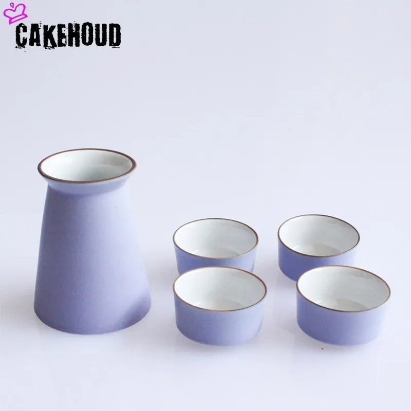 Керамическая графин CAKEHOUD в японском стиле простая чашка Саке с набором бутылок