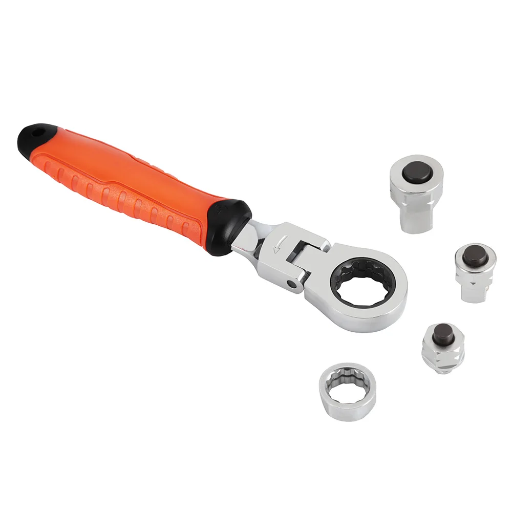 Ratchet Wrench Adjustable Sleeve Adapter Auto Repair Tools Setin