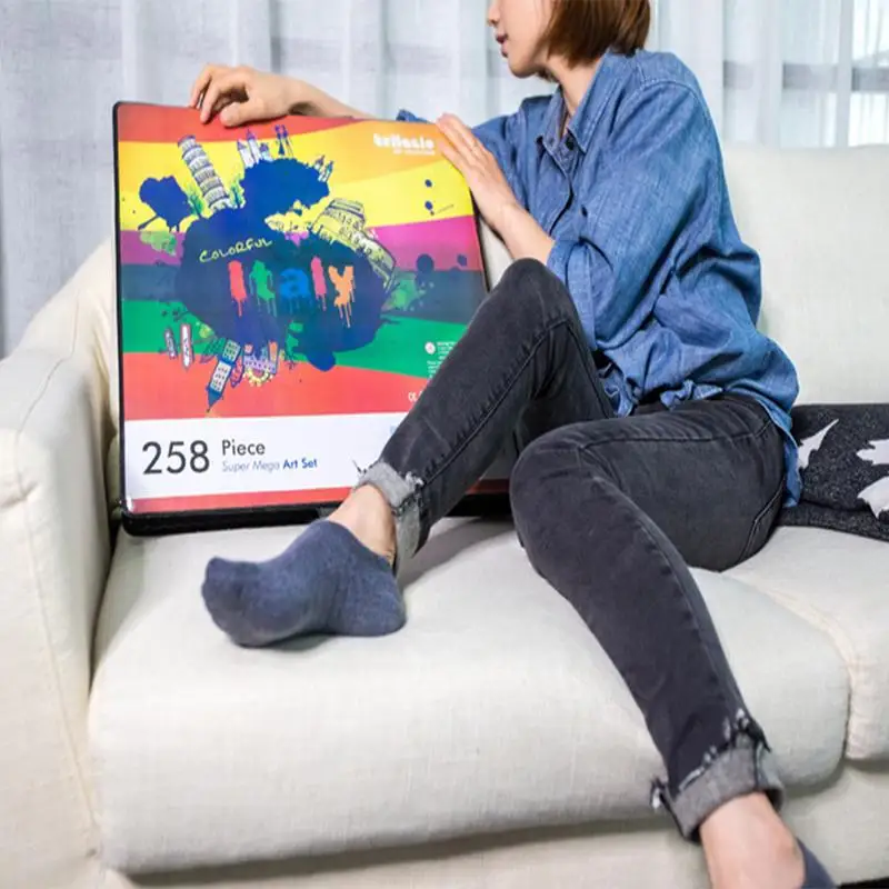 258 шт./компл. игрушка для рисования лучший подарок альбом акварелью инструменты