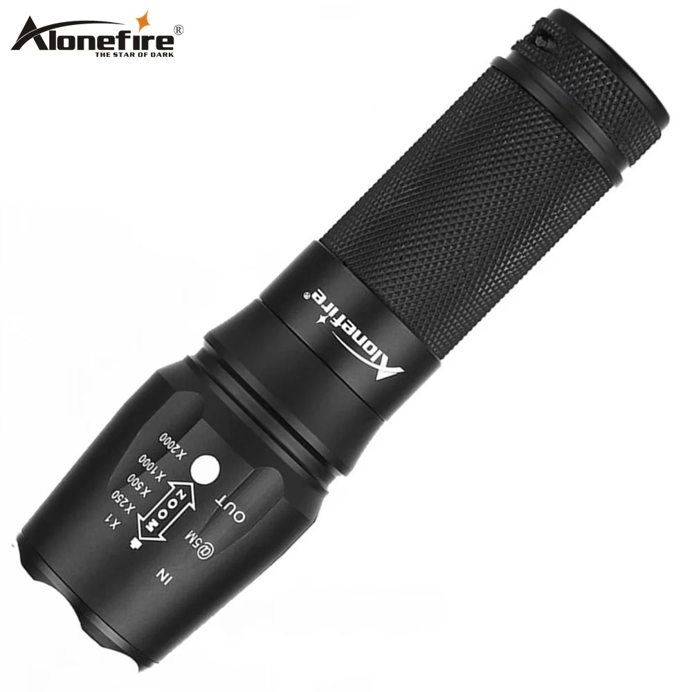 Светодиодный масштабируемый светильник AloneFire X800 CREE светодиодный с зумом V6 L2